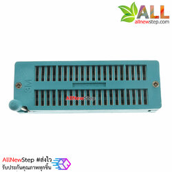 ZIF socket 40 pin ซ็อกเกต IC 40p ขาแบบแถบยาว สีเขียว