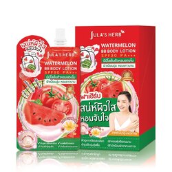 Watermelon BB Body Lotion SPF30 PA+++ บีบีโลชั่นตัวหอมแตงโม (6ซอง)
