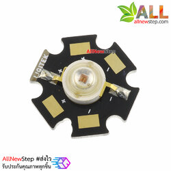 LED 1W High power with LED aluminum substrat ไฟ LED 1W LED สีแดง