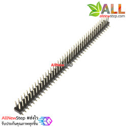 ก้างปลา 2.54MM 2x40P Straight long pin header แบบฉาก