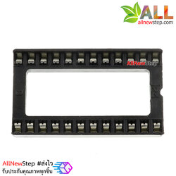Socket IC อย่างดีขากลมแบบกว้าง 24 ขา socket 24p