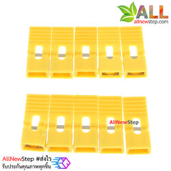 จัมเปอร์แบบยาว long jumper cap 2.54mm pitch 14mm 10 ชิ้น สีเหลือง