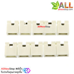 จัมเปอร์ สีขาว Mini Jumper 2 Pins Female Pitch 2.54mm จำนวน 10 ชิ้น
