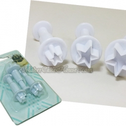 พิมพ์กดลายฟองดอง / พิมพ์กดกัมเพส รูปดาว