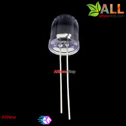 Rainbow LED 10 mm Water clear 7 Colors Flash จำนวน 5 ชิ้น