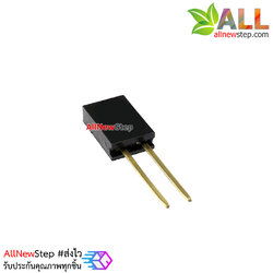 Pin header 2.54mm แบบขาวยาว 11mm ขนาด 1x2 ขา 1x2p