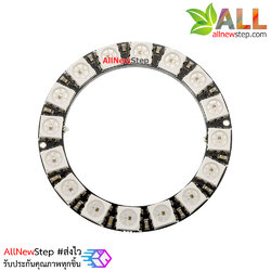 NeoPixel Ring 16 WS2812 RGB LED เส้นผ่านศูนย์กลางประมาณ 44mm