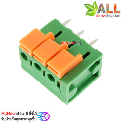 Terminal KF142V KF142R 5.08mm screw-free spring type PCB 3p แบบ 3 ขานอน
