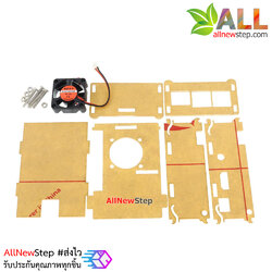 Raspberry Pi 2/3 Model B Acrylic assembly with fan เคส Raspberry Pi pi3 case + พัดลม