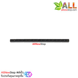 ABS plastic long bar blocks universal plate ขนาด 0.7x15.3cm สีดำ