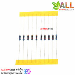 ตัวต้านทาน 3.9k 1/4W Metal film 3.9K 1% จำนวน 10 ชิ้น