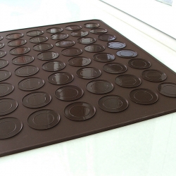 พิมพ์ซิลิโคนมาการองมาตราฐาน 48 หลุม