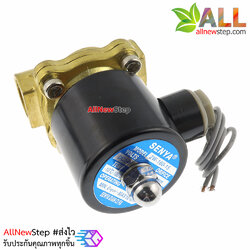 Solenoid Valve โซลินอยวาล์ว ทองเหลือง สองทาง รุ่น 2W-160-15 AC ขนาด 4 หุน 24V