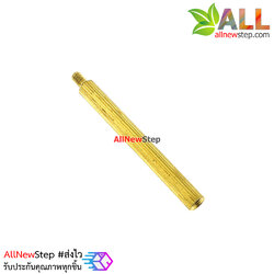 น็อตทองเหลือง NUT M2 ขนาด 28+3mm