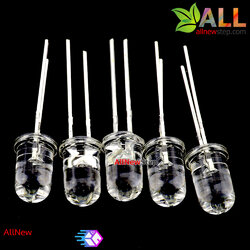 LED violet 5mm แสงไวโอเลต สำหรับตรวจสอบธนบัตร จำนวน 5 ดวง