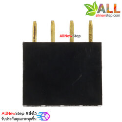 Pin header Single row 4p female 1x4P spacing 2.54mm จำนวน 1 ชิ้น