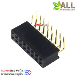 ขาก้างปลาตัวเมียแบบฉาก 2x8 ขา Double Row Hole Jack 2x8 PIN Header 2.54mm