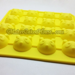 พิมพ์ซิลิโคนรูปหมีแพนด้า