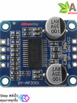 10W/20W/30W high power amplifier module class D โมดูลขยายเสียง 10-30W คลาส D ไฟเลี้ยง 8-24V