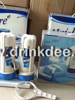 เครื่องกรองน้ำ 3 ขั้นตอน Unipure green