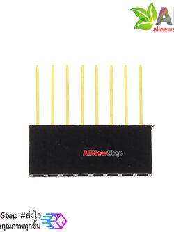 Stackable Header for arduino 1x8 2.54MM 8Pin 10MM Long Needle Female Pin Header Strip Stackable Headar