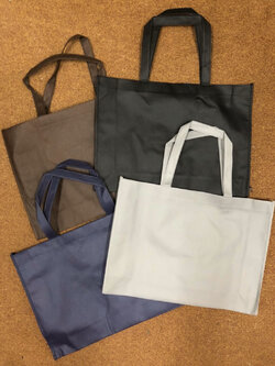 กระเป๋าผ้าสปันบอนด์ ทรงแนวนอน