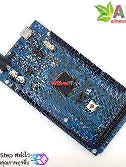 บอร์ด MEGA2560 R3 USB TYPE-C ใช้ชิฟ USB CH340 รุ่นใหม่ หัวต่อแบบ USB Type c
