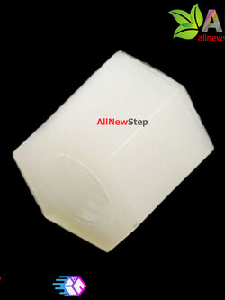 M2.5 เสาน็อตไนลอน NUT Nylon M2.5 ขนาด 6mm สีขาว จำนวน 1 ชิ้น