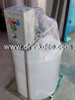 ถัง PE 200 ลิตร ผสมเคมี (โครงสแตนเลส) 0.5 Hp