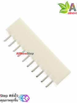 คอนเน็คเตอร์ 2.54mm ตัวผู้ 10 ขา Connector 2.54mm straight needle seat 10p จำนวน 1 ชิ้น