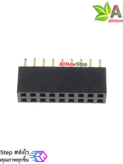 Double row female socket female socket 2.54mm 2x9