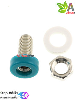 2mm Banana Jack Socket สีเขียว จำนวน 1 ชิ้น