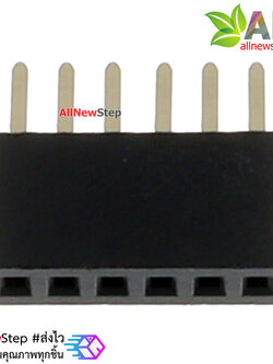 1.27mm pitch single row female 1x6p