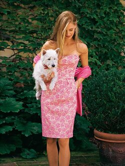 แพทเทิร์นเดรสเกาะอก ทรงสอบแต่งจีบนิดๆ ซิปหลัง (เลือกไซส์ที่ตัวเลือกสินค้า)