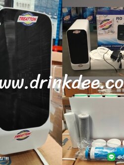 เครื่องกรองนํ้าตั้งโต๊ะ TREATTON RO 400 GPD