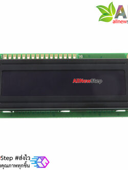 LCD Display 1602 LCD Red Text Black Screen 16x2 LCD with backlight of the LCD screen จอ LCD สีแดงไฟแบคไลท์สีดำ สำหรับ Arduino