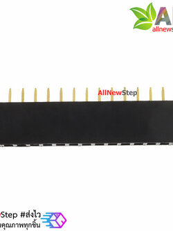 Pin header Single row 15p female 1x15P spacing 2.54mm จำนวน 1 ชิ้น