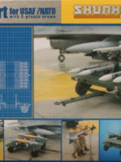 1/48 Missile Cart for USAF/NATO