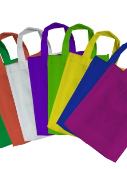 กระเป๋าผ้าสปันปอนด์ ขนาด 12”x14”