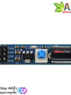 AMS1117 3.3V Jack 5.5x2.1mm Power Supply Module with DC Switch