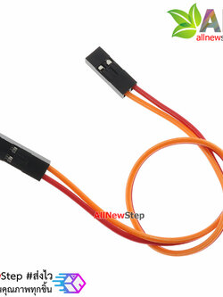 Jumper Wire 2P 2.54mm Female to Female สายไฟจัมเปอร์ เมีย-เมีย 2 เส้น ยาว 20cm