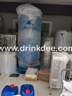 ถังกรองเหล็ก 40" (100cm. x 150cm. x 4.5 mm.)