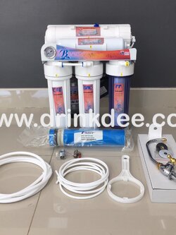 เครื่องกรองน้ำ 5 ขั้นตอน RO. 400GPD