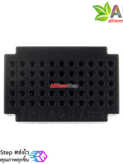 Breadboard แบบ Block ขนาดเล็ก 55 จุด สีดำ