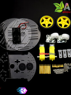 Smart Car Chassis แบบ 3 ชั้น