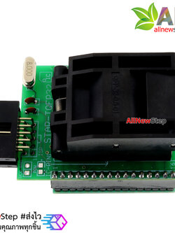 Socket 28 CHIP PROGRAMMER SOCKET TQFP32 QFP32/ LQFP32 TO DIP28 adapter socket for arduino atmega328 atmega168 atmega8