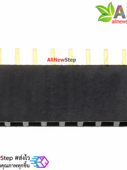 2.54mm 1X8 8Pin Gold-plated Single Row Straight Female Pin Header