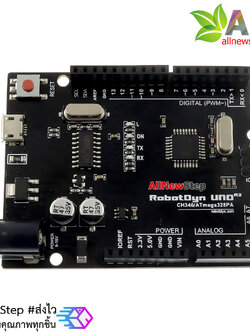 Uno R3 Micro + A6/A7 Pin บอร์ด Uno หัวต่อแบบ Micro USB เพิ่มขา A6 และ A7 (Arduino-Compatible)