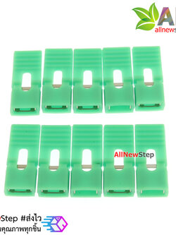จัมเปอร์แบบยาว long jumper cap 2.54mm pitch 14mm 10 ชิ้น สีเขียว