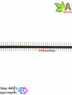 ก้างปลา 1X40P 2.0mm pitch single row connector